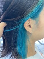 ヘアーデザインムーヴ(Hair design MOVE) インナーカラー　フェイスフレーミング　イヤリングカラー　