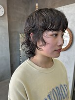 テトヘアー(teto hair)&nbsp;ウルフパーマ　レイヤー　くるくる