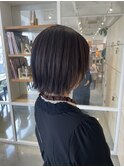 簡単にセットができるショートボブお任せください!
