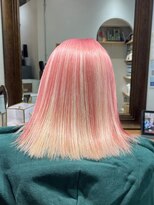 ロア 福岡天神本店(LORE)&nbsp;ダブルカラーベージュカラーケアブリーチカラーハイトーンカラー