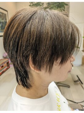 グラムゼロ スッキリショートレイヤースタイル