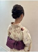 浴衣ヘアアレンジ/30代40代50代