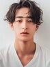 【2回目以降のお客様用】メンズカット＋パーマ＋眉カット ￥10,450