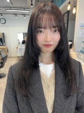 ラック 本厚木店(LUCK) レイヤーカット/顔周りカット/韓国/U24学割