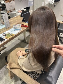 アヴァンス セブンパーク天美 松原店(AVANCE.) ブラウンベージュ★艶髪