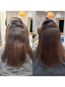 シンズ 銀座(sins) 髪質の変化にお悩みの方にもsins式髪質改善酸性ストレート