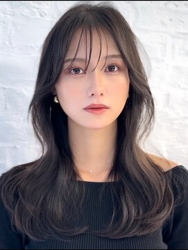 アマトウキョウ アユンチェ(AMA TOKYO×AYUNCHE) 前髪顔まわり韓国ヘアレイヤーカットサイドバンク2wayバンク韓国