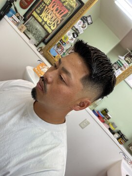 いなたいバーバー 漢ショート