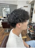 メンズマッシュ×シャドウパーマ