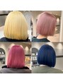デコヘアーチーノ(DECO HAIR Ccino) ブリーチカラーになります!