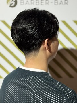 バーバーバー 四谷(BARBER-BAR) ビジネス爽やかニュアンスパーマスタイル