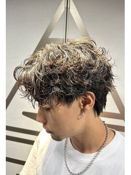 ライズ 渋谷店(RISE) 無造作シャドウパーマ/渋谷メンズ