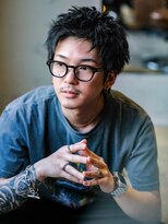 エムスラッシュ 横浜元町店(M.SLASH)&nbsp;■アップバング/ダークグレージュカラー/束感ショート/元町14