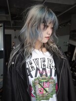 ギークス(GEEKS)&nbsp;【GEEKS渋谷】ハッシュカット/デザインカラー/渋谷ブリーチ/小顔