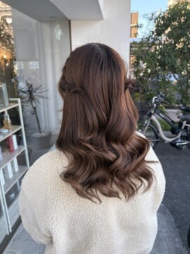 【Sign】ねじりハーフツイン