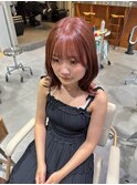 ブリーチなしジンジャーオレンジ