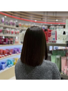 グレージュカラー×髪質改善