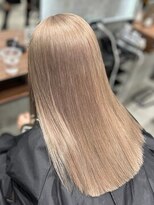 オルズ 渋谷(ALLZ)&nbsp;日本一傷まないブリーチカラー■透明感ミルクティーベージュ