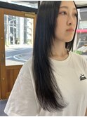 縮毛矯正/ストレートパーマ/ミルクブラウン/ダークパープル/夏