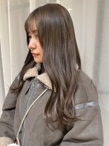 リュミエ ドゥ マッシュ(Lumier de mashu)&nbsp;スモーキーブラウングレージュ/ロングレイヤー/大阪/梅田