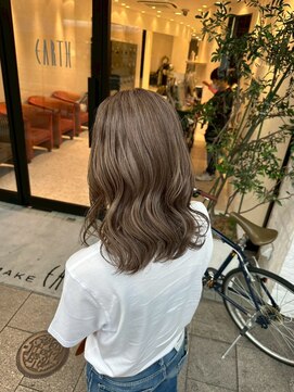 アース 岐阜店(HAIR&MAKE EARTH) ミディアムパーマ