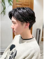 ラポール(Rapport)&nbsp;福島市メンズ/学生人気◎センターパートニュアンスパーマ