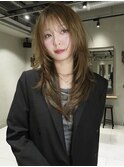 レイヤーカット　レイヤー　顔周り　韓国　学割　ハッシュカット