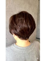 ポリマン 西新井(poliment)&nbsp;大人女性の明るい白髪染め ピンクブラウン/艶髪鳥イートメント