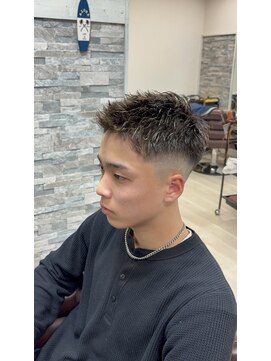 アンサ 伏見桃山店(ANSA) フェード×ショートスタイル！