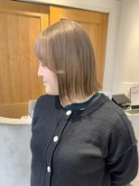 テトラ バイ ネオリーブ 横浜西口店(tetra by neolive)&nbsp;ミルクティー　柔らかベージュ ハイトーン ケアブリーチ横浜★