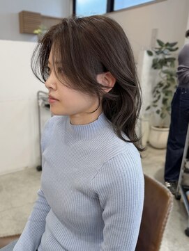 グリーン 町田(green) 【ミディアム】小顔になる顔まわりカット