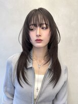 グローアイヴィ 大宮(GLROW IVY) ▼ハッシュカットハイレイヤーカットグレージュカラー