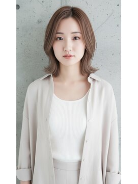 ニューヨークニューヨーク 南草津店(NYNY) くびれミディアムx透け感カラー