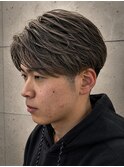 バレイヤージュ風メッシュ