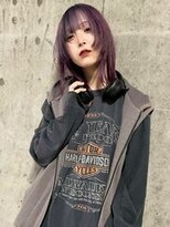 ネハス 栄(nehus.) 27. ワンホンレイヤー/クラゲカット/パープル/セミロング