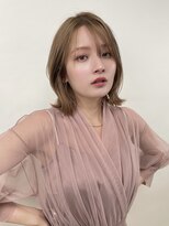 トリコ アヴェダ ららテラス北綾瀬(tricot AVEDA)&nbsp;くびれボブ/レイヤーボブ/外ハネボブ/柔らかベージュ