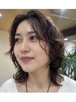 ゼン イシン 札幌(ZEEN I-SSHIN)&nbsp;【髪質改善カラー×ミディアムパーマ】札幌駅/美容室/髪質改善