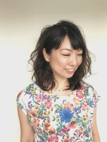 バルヘアーワン 今宿店(Bal hair 1)&nbsp;ミディアムウェーブ