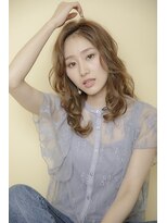 アフロディーテ ギンザ 秋葉原店(APHRODITE GINZA)&nbsp;グレージュカラー/シルキーベージュ/斜めバング/秋葉原