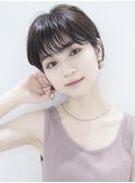 【ACO】大人女子ネオウルフのアッシュブラウンショート