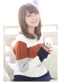 ゆるふわな雰囲気でワンカールスタイルに。。。