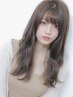 【極・透明感】クオルシアカラー+カット+髪質改善4stepトリートメント ¥9900