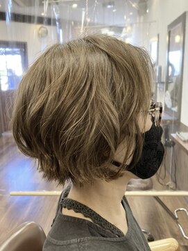 ヘアアンドスパ アイリス hair&spa Iris 【南鳩ヶ谷1分☆30代からの本格サロン】ミニボブ
