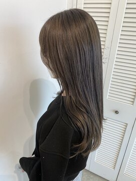 アドラーブル 長岡新保店(adorable) 20代30代髪質改善★超うる艶透明感カラーオリーブグレージュ