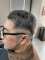 ニーキュウヨン バーバーズストア(294 BARBER's Store) フェード×ライン