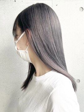 ゲーム 吉祥寺店(GAME) ダブルカラーミルクティーベージュカラーケアブリーチ韓国ボブ