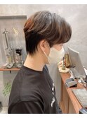 【萩原】韓国センターパートウルフ/カルマパーマ/毛流れパーマ