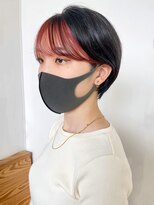 アイティー バイ アルバム 中野店(IT by ALBUM) 前髪インナーカラー_チェリーブラウンフェミニンロング_ba408331