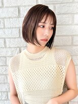 エステージ  喜連店(S-TAGE)&nbsp;ツヤ髪ブラウン×マチルダボブ