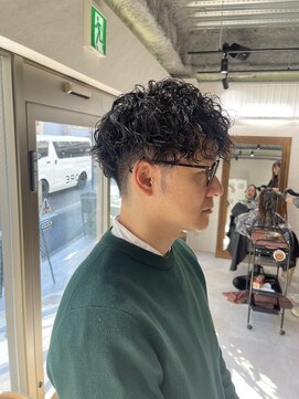 アドア 横浜(ADORE) 【ADORE横浜】メンズ×ツイストスパイラルパーマ